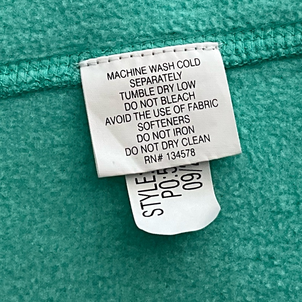 Vineyard Vines Seafoam Green Vest - Size Medium Mint Winter Vest - Picture 6 of 12